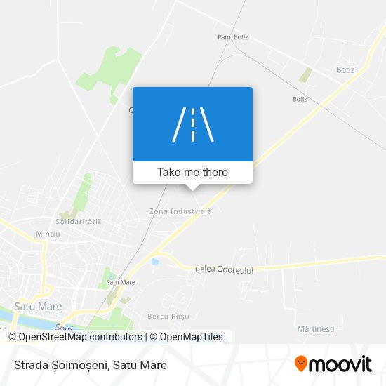 Strada Șoimoșeni map