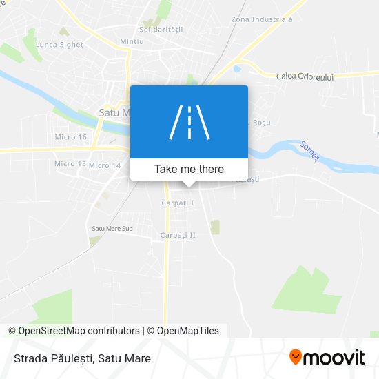 Strada Păulești map