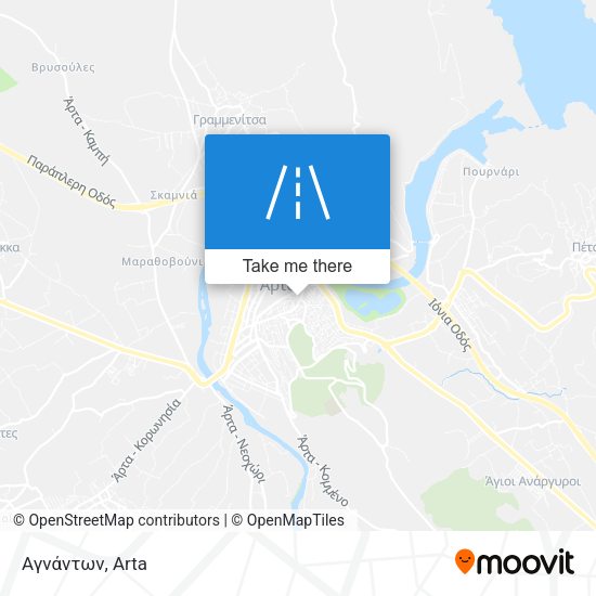 Αγνάντων map