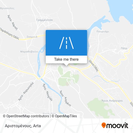 Αριστομένους map