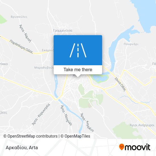 Αρκαδίου map