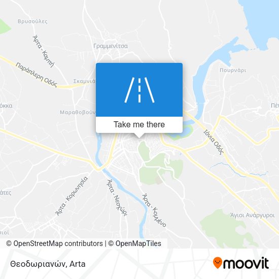 Θεοδωριανών map