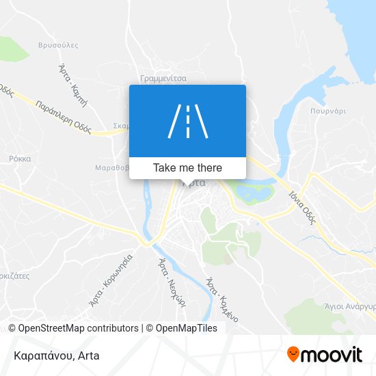 Καραπάνου map