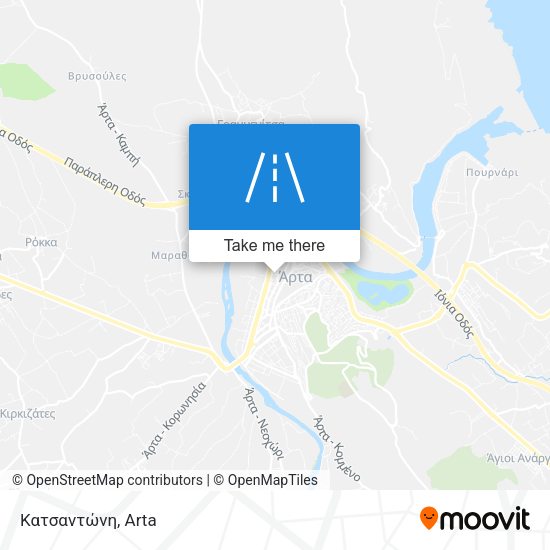 Κατσαντώνη map
