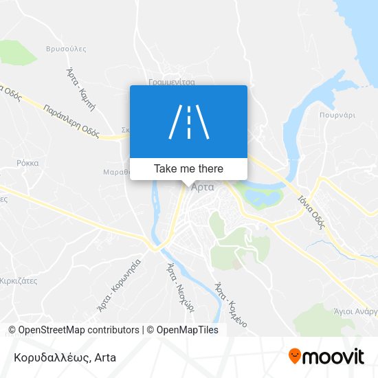 Κορυδαλλέως map