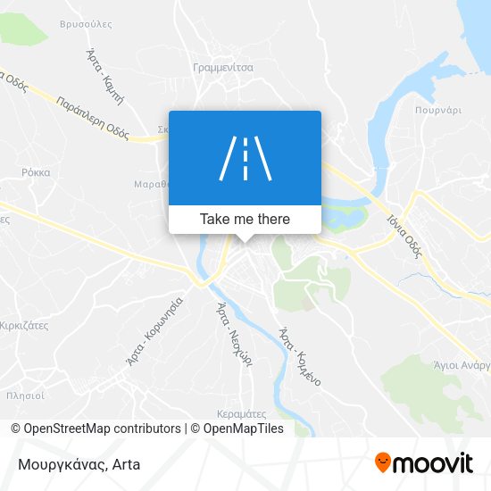 Μουργκάνας map