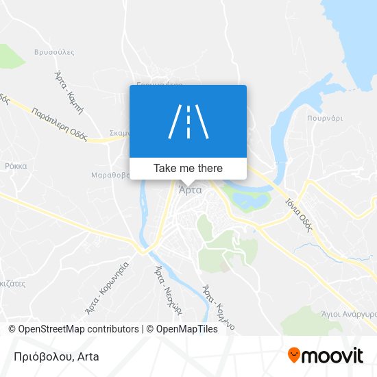 Πριόβολου map