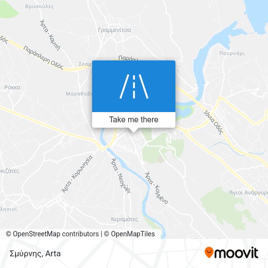 Σμύρνης map