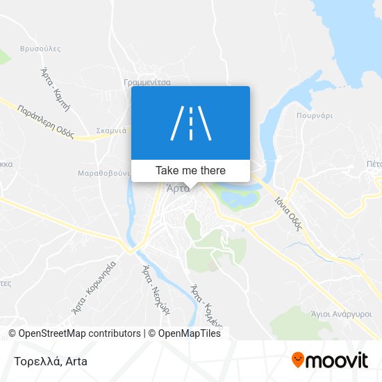Τορελλά map