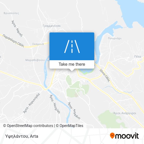 Υψηλάντου map