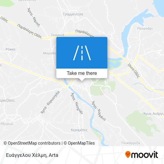 Ευάγγελου Χέλμη map