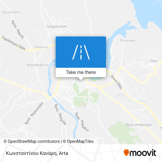 Κωνσταντίνου Κανάρη map