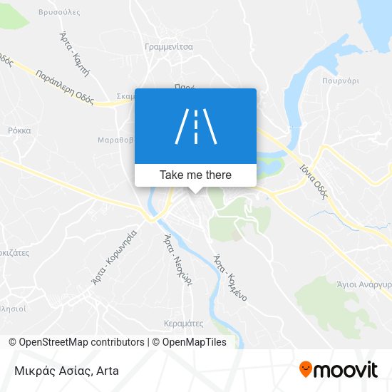 Μικράς Ασίας map
