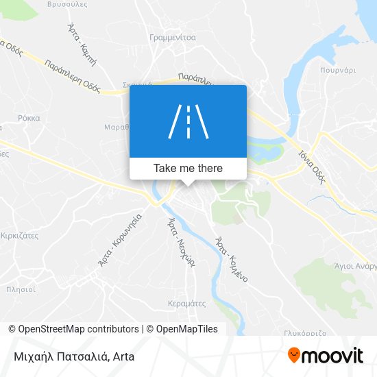 Μιχαήλ Πατσαλιά map