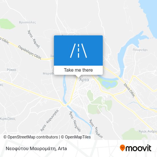 Νεοφύτου Μαυρομάτη map