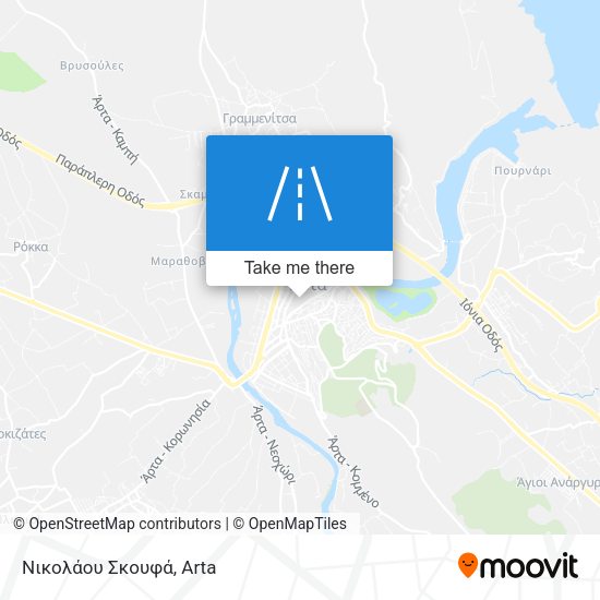 Νικολάου Σκουφά map