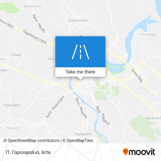 Π. Γαρουφαλιά map