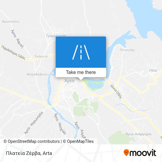 Πλατεία Ζέρβα map