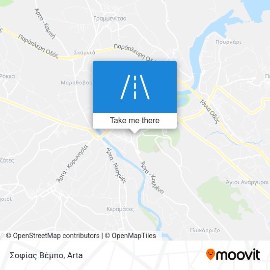 Σοφίας Βέμπο map