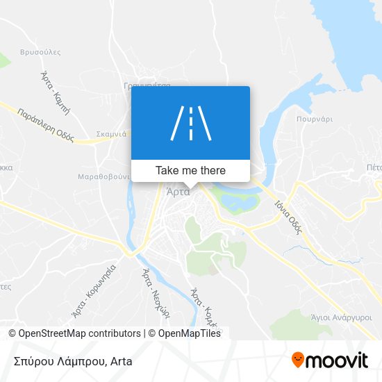 Σπύρου Λάμπρου map