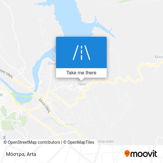Μόστρα map