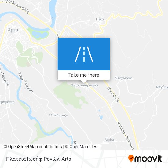 Πλατεία Ιωσήφ Ρογών map