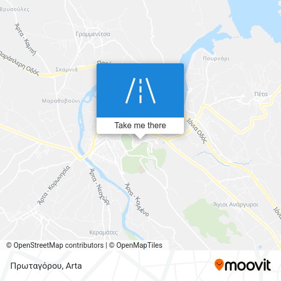 Πρωταγόρου map