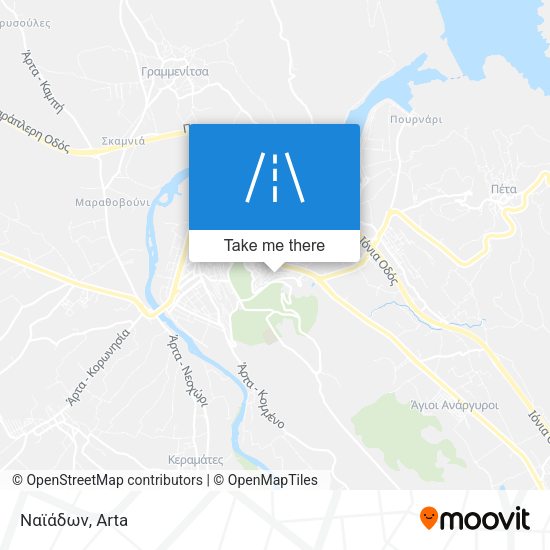 Ναϊάδων map