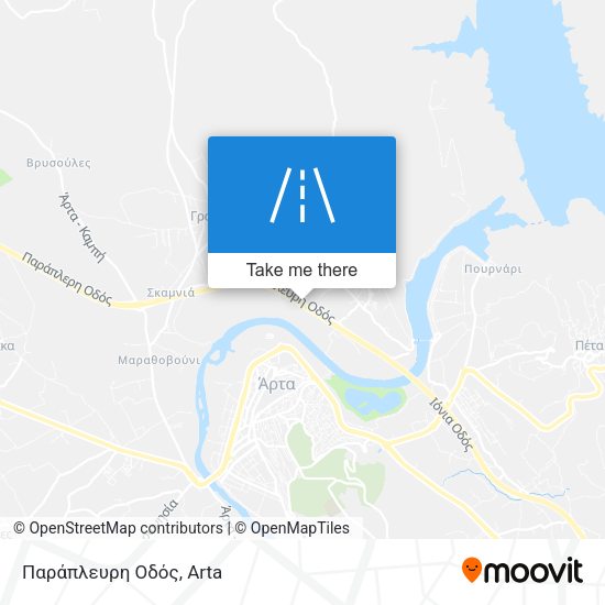 Παράπλευρη Οδός map