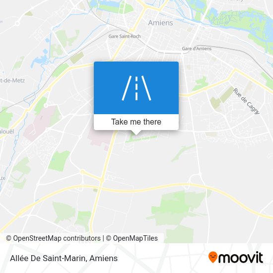 Allée De Saint-Marin map