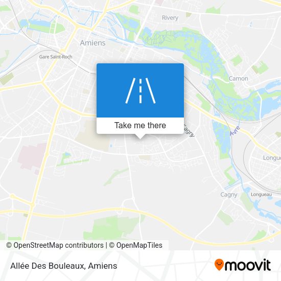 Allée Des Bouleaux map