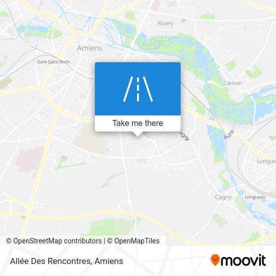 Allée Des Rencontres map