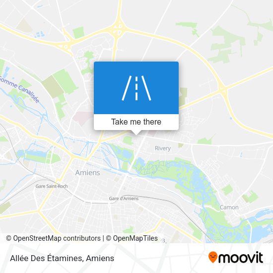 Allée Des Étamines map
