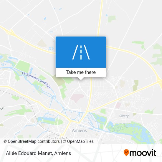 Allée Édouard Manet map