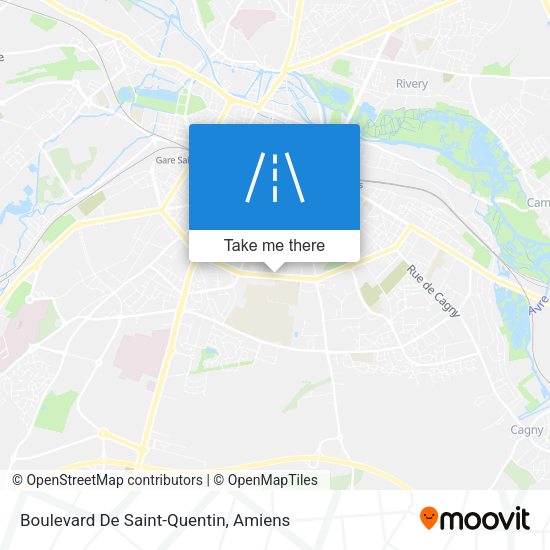 Boulevard De Saint-Quentin map