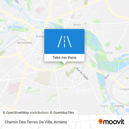 Mapa Chemin Des Terres De Ville