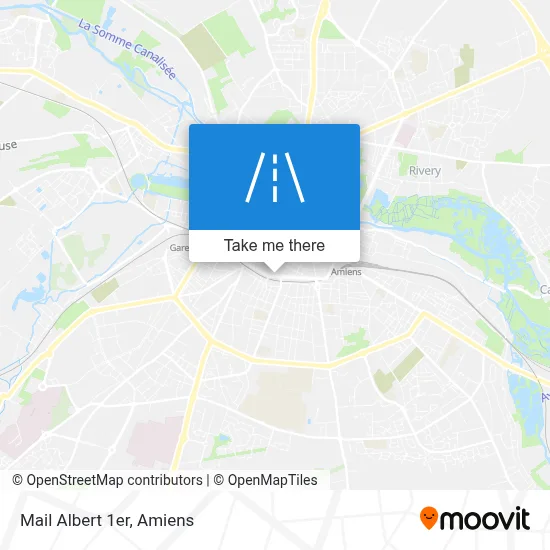 Mail Albert 1er map