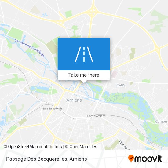 Passage Des Becquerelles map