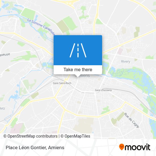 Place Léon Gontier map