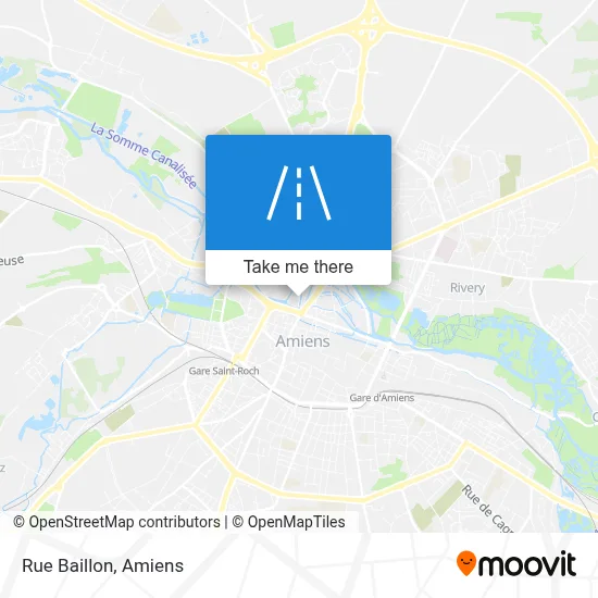Rue Baillon map
