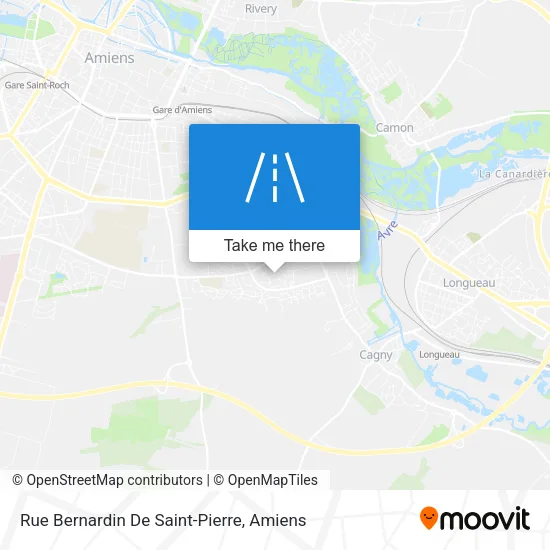 Rue Bernardin De Saint-Pierre map