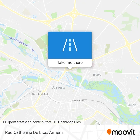 Rue Catherine De Lice map