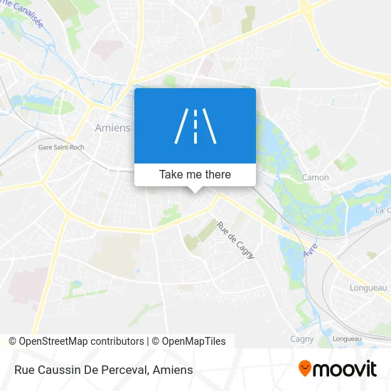 Rue Caussin De Perceval map