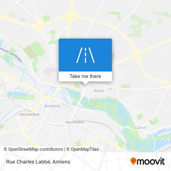 Rue Charles Labbé map