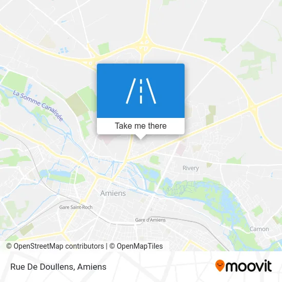 Rue De Doullens map