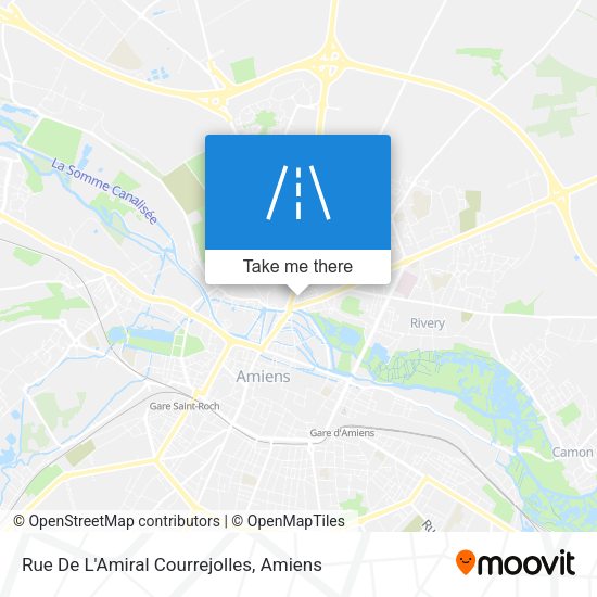Rue De L'Amiral Courrejolles map