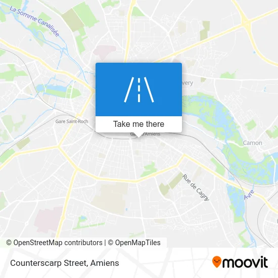 Rue De La Contrescarpe map