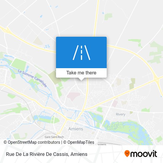 Rue De La Rivière De Cassis map