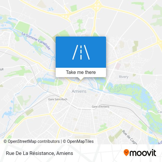 Rue De La Résistance map