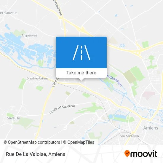 Rue De La Valoise map